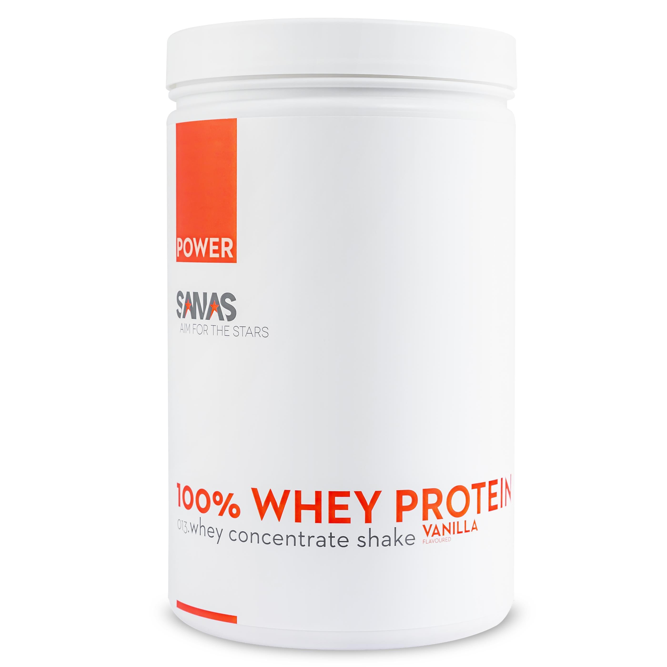 SANAS 100% WHEY PROTEIN (700G) (GLUTEN FREE) Vanilla