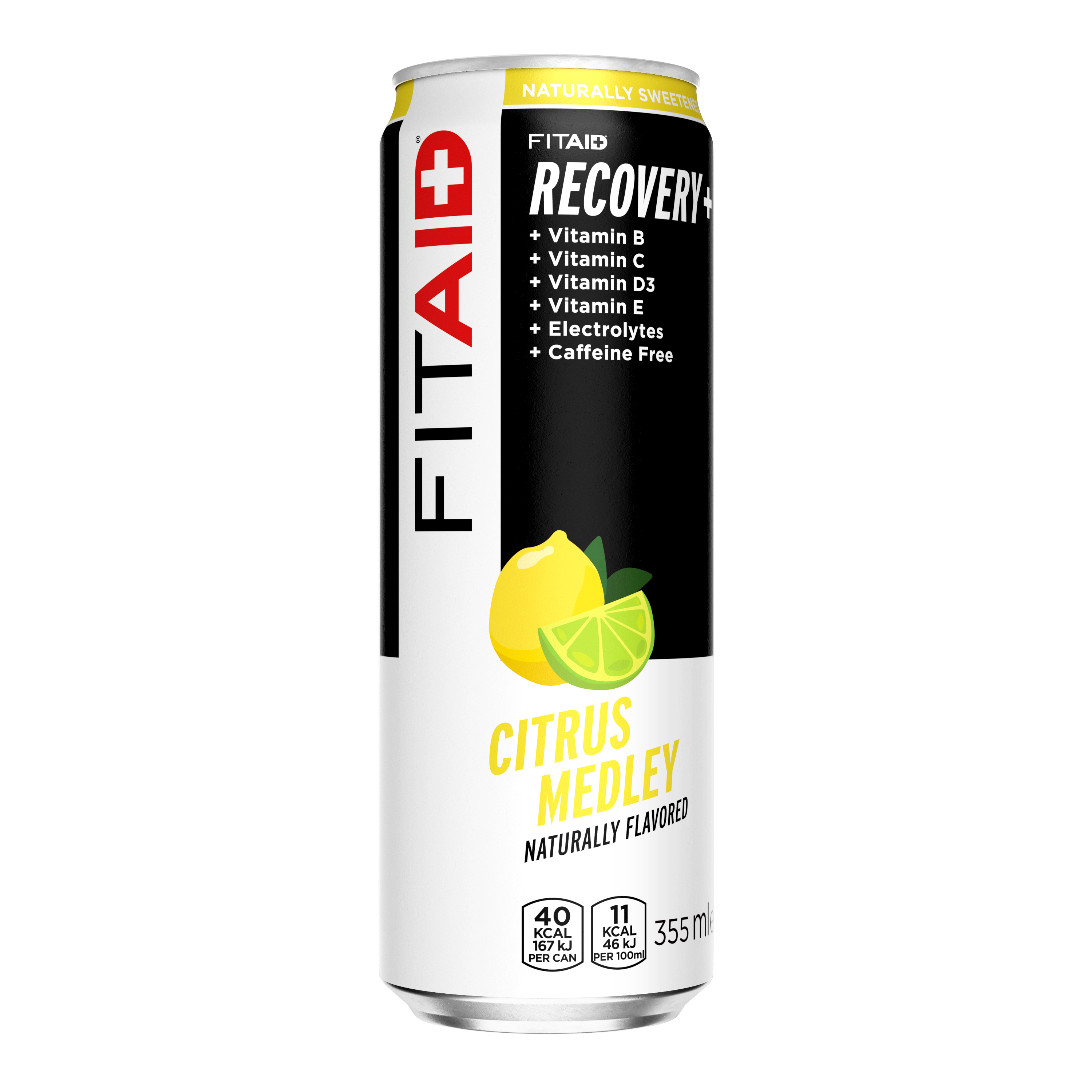 FiTAID HERSTEL NA SPORTPRESTATIES CAFFEINE FREE (CITRUS)