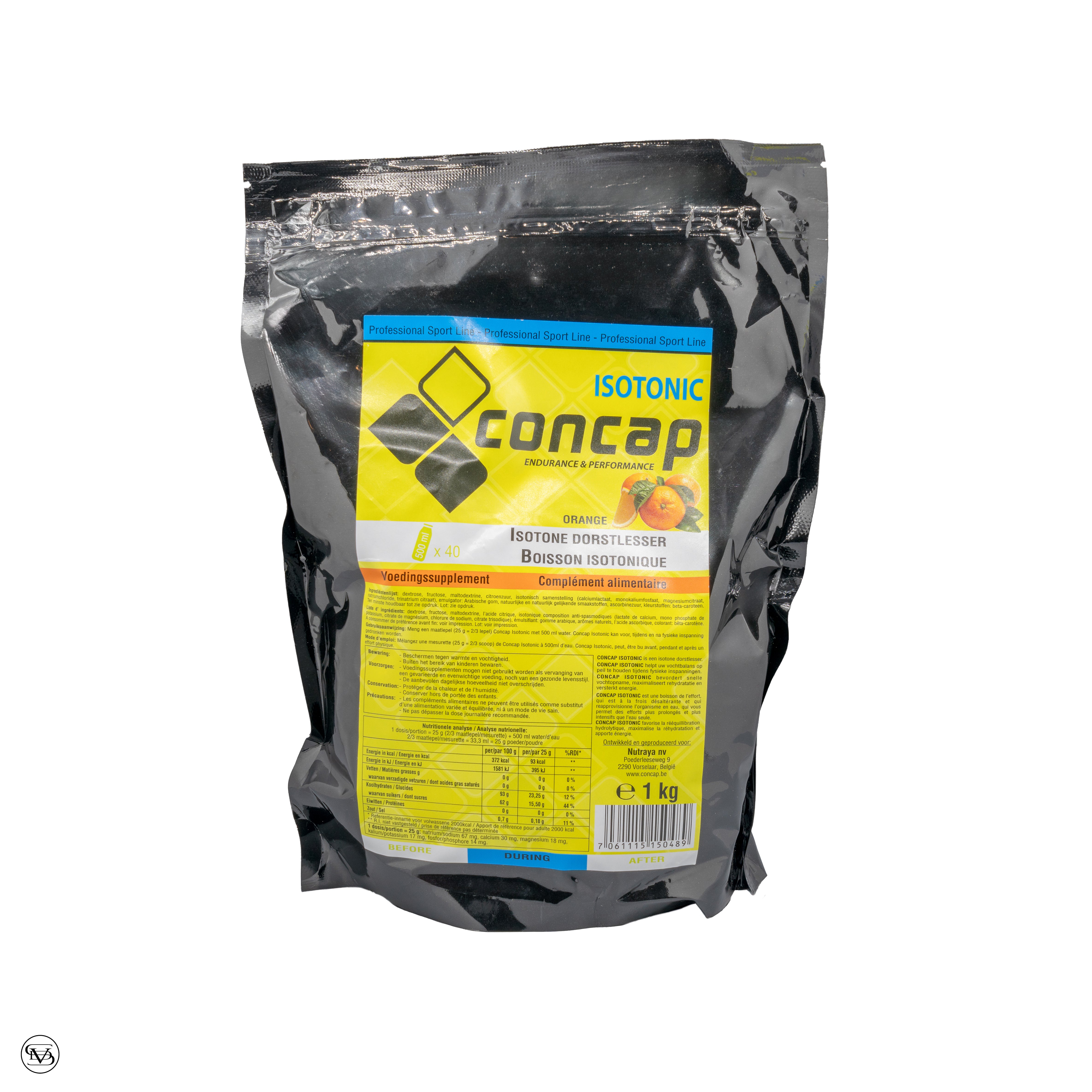 Concap Doy pack drankpoeder Isotonic Orange 1000g