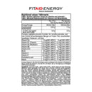 FITAID ENERGY + SPORTS RECOVERY 105mg OF CLEAN CAFFEINE FROM GREEN TEA (Perzik)