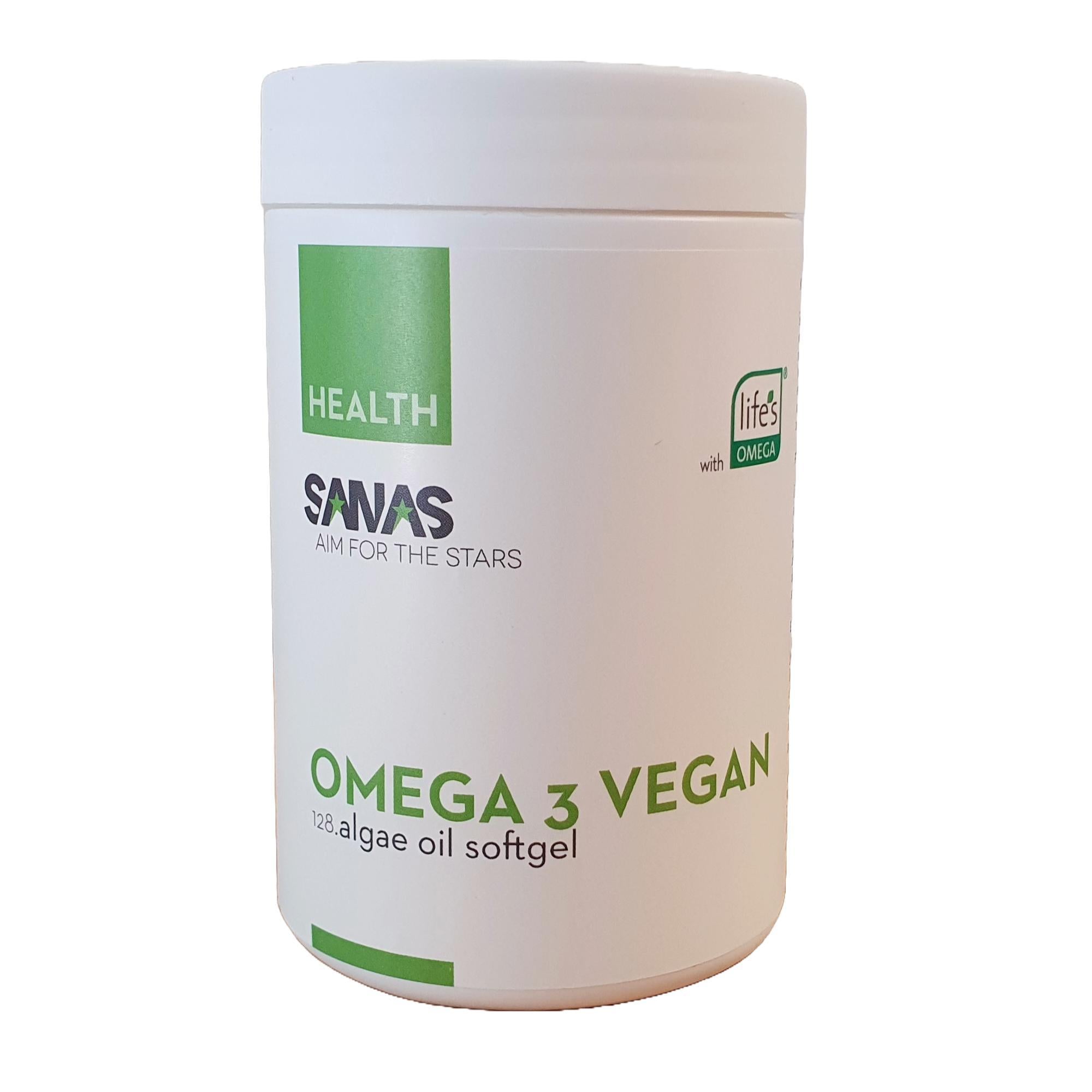 SANAS OMEGA 3 VEGAN (90 CAPSULES)